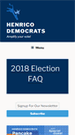 Mobile Screenshot of henricodemocrats.org